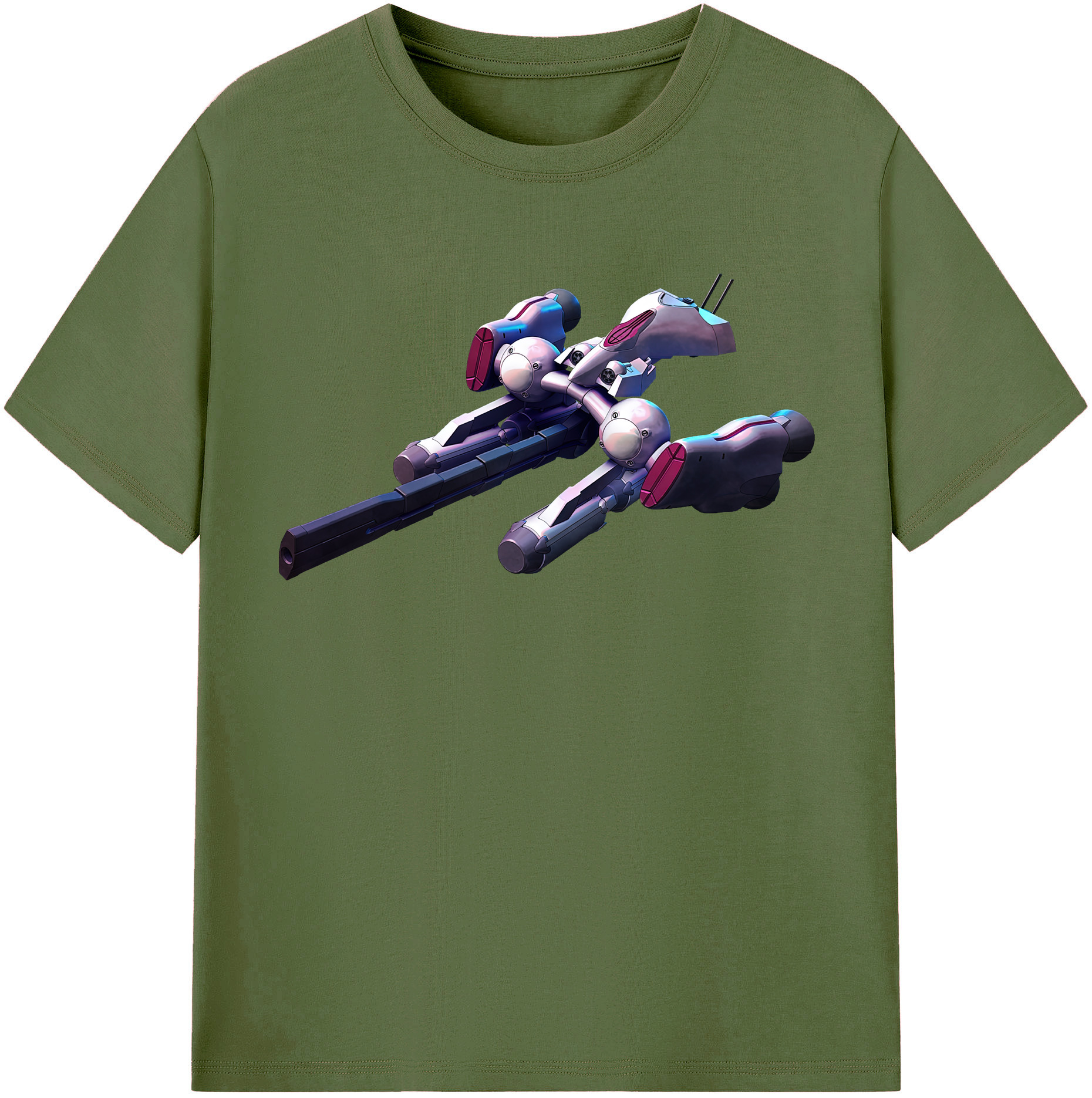 （画像用） 機動戦士ガンダム Mobile Suit Gundam 綿100％半袖Tシャツ（フロントプリント）
